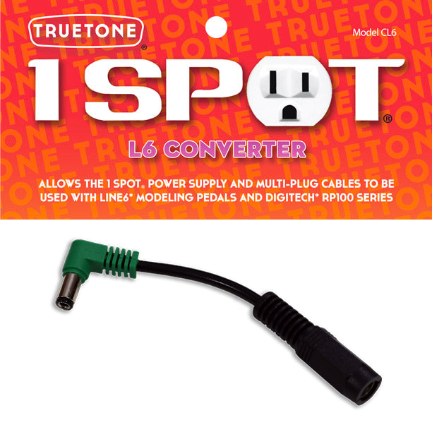 (未使用･未開封品)　TRUETONE エフェクター用変換プラグ 1SPOT CL6 for LINE6 tu1jdyt 1 SPOT L6 Converter – Truetone